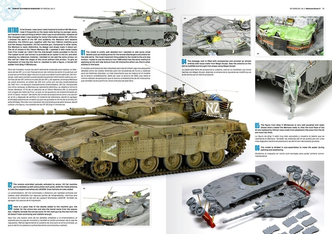 AK Interactive AK4845 TANKER SPECIAL IDF 02 – Bild 4