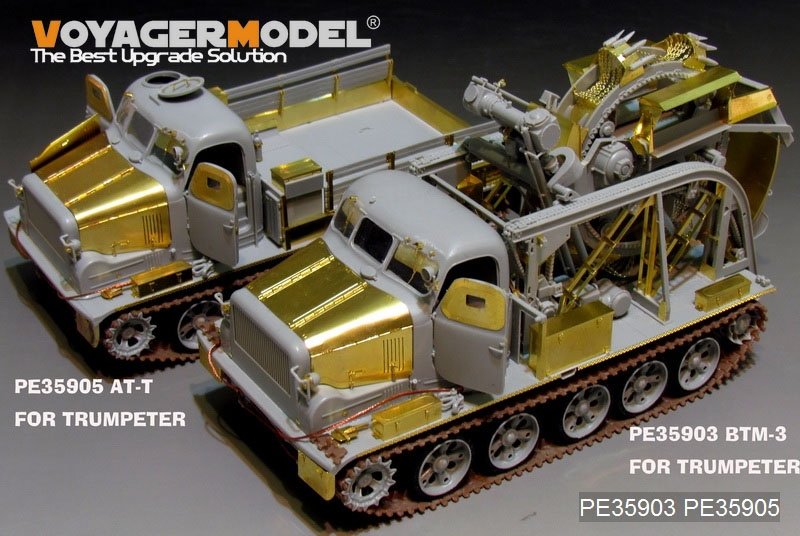 Voyager Model PE35903 Russian BTM-3 High-Speed Trench Digging Vehicle for TRUMPETER 1/35 – Bild 10