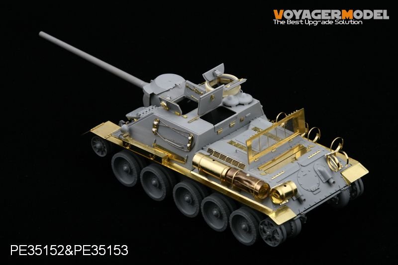 Ailes Voyager modèle PE35153 pour SU-85M/SU-100 (pour DRAGON 6098/6075) 1/35 – image 3