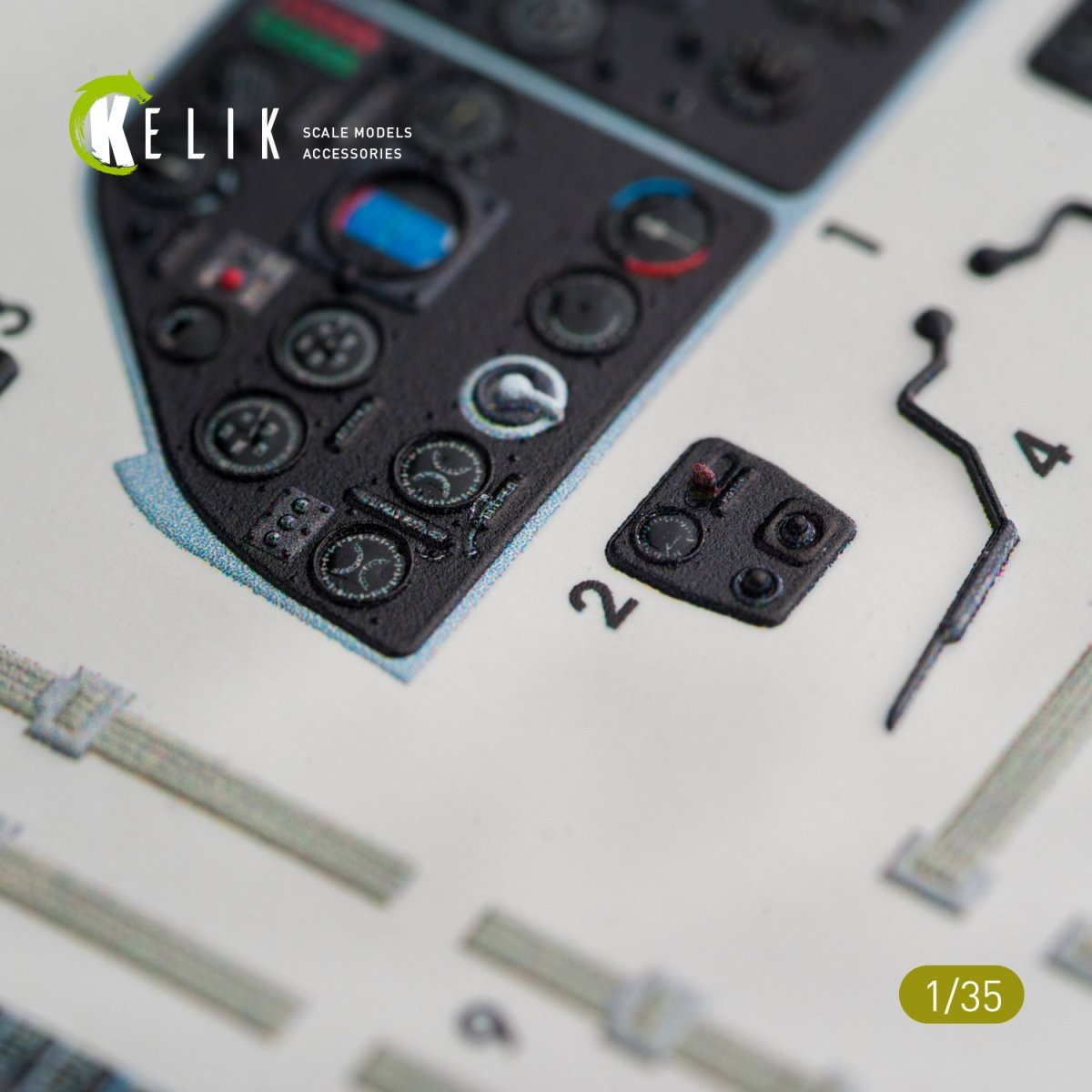 KELIK K35004 MI-4 INTERIOR 3D DECALS FOR TRUMPETER KIT 1/35 – immagine 3