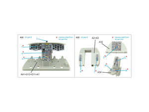 Quinta Studio QD72174 CH-47A 3D-Printed coloured Interior on decal paper (Trumpeter) 1/72 – immagine 2