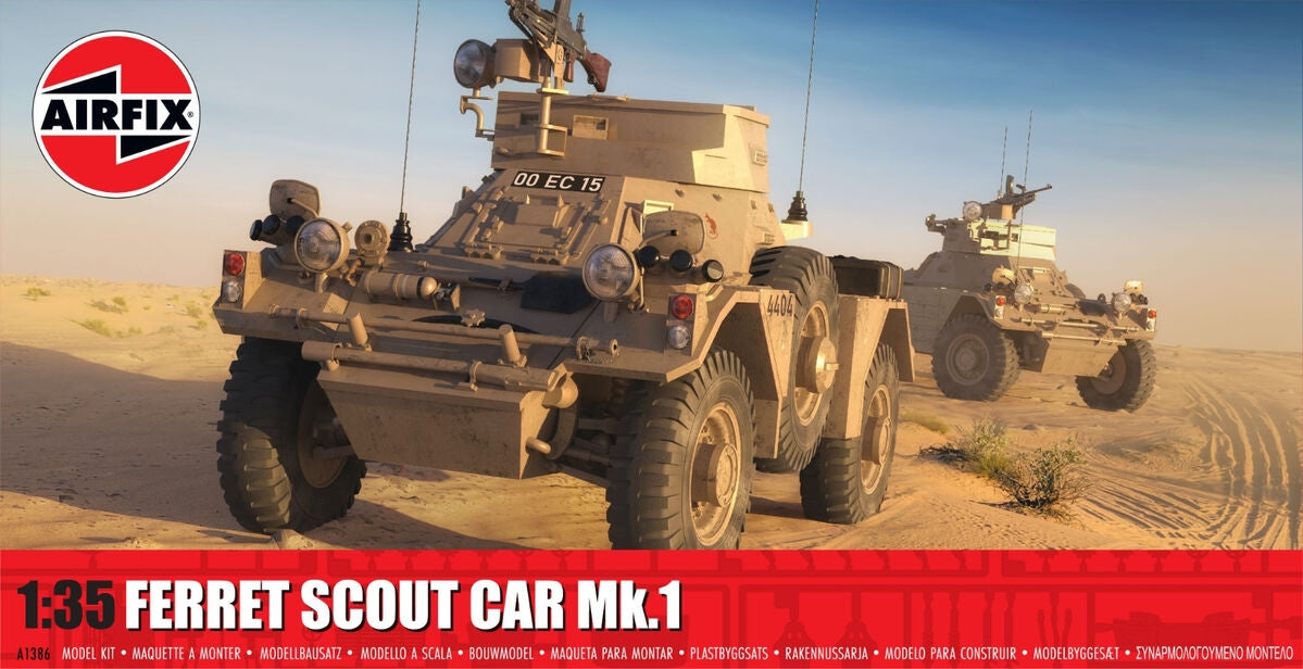 Airfix 1386 Ferret Scout Car Mk.1 1/35