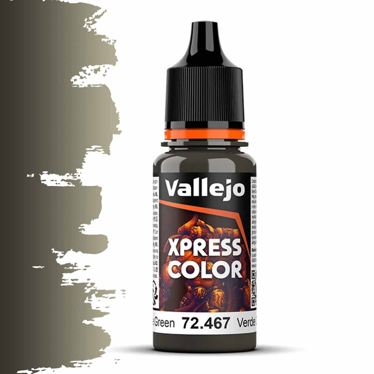 Vallejo 72467 Xpress Color - Peinture acrylique vert camouflage 18 ml