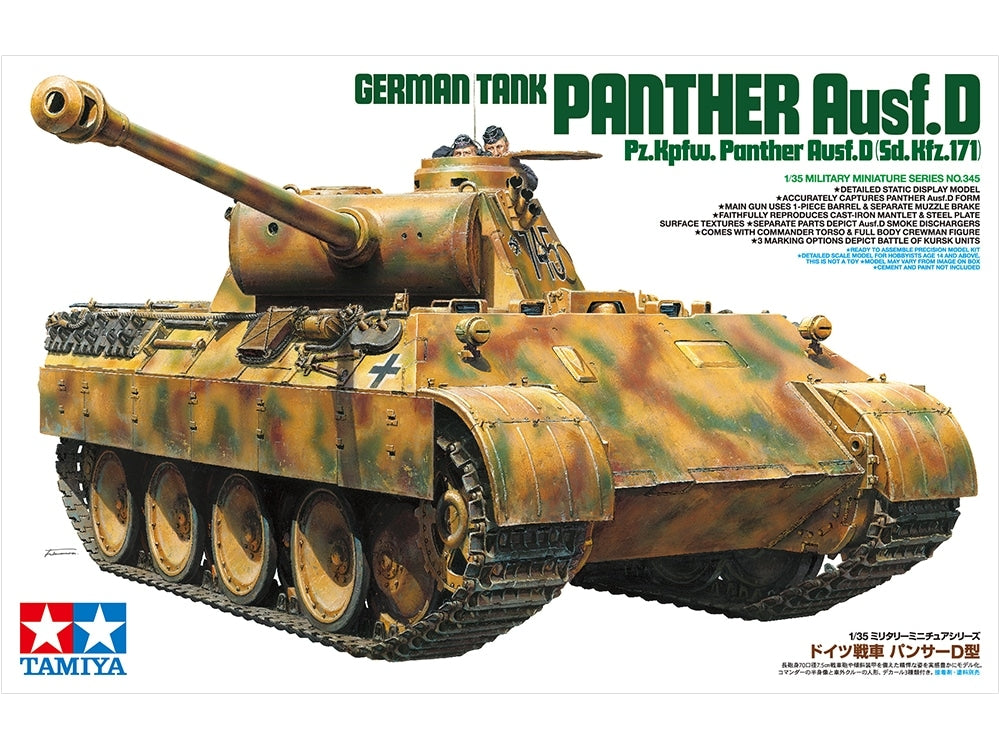 Tamiya 35345 German Tank Panther Ausf.D – Bild 2