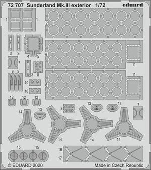 Eduard BIG72161 Sunderland Mk.III SPECIAL HOBBY 1/72 – immagine 2