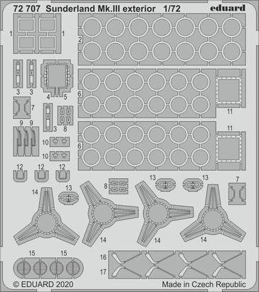 Eduard BIG72161 Sunderland Mk.III SPECIAL HOBBY 1/72 – immagine 2