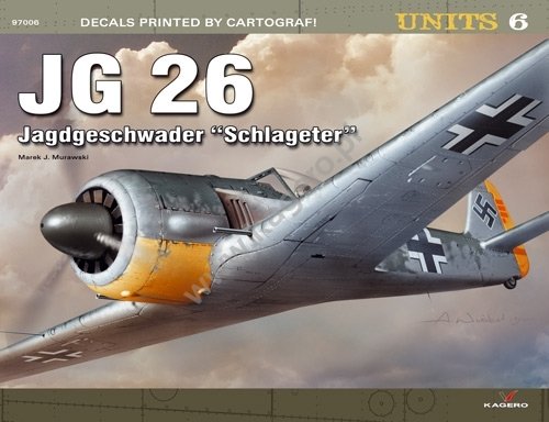 Kagero 97006 JG 26 Jagdeschwader "Schlagater"(decals) EN