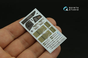 Quinta Studio QD48295 Mi-35M 3D-Printed &amp;amp; coloured Interior on decal paper (Zvezda) 1/48 – immagine 10