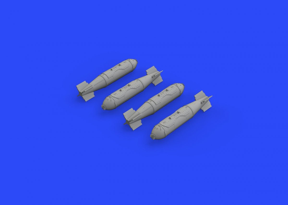 Bombes à fragmentation BL755 Eduard 672194 au 1/72