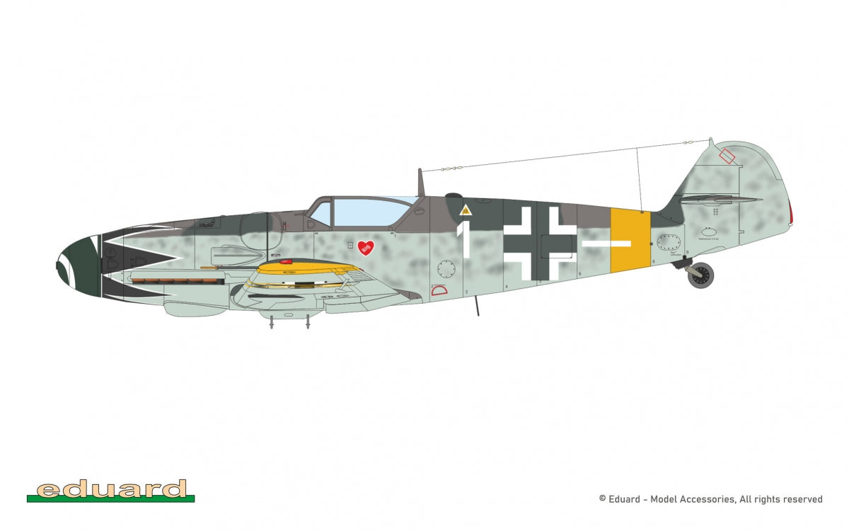 Eduard 70161 Bf 109G-14 - The ProfiPACK Edition 1/72 – immagine 3