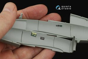 Quinta Studio QD48538 F4F-4 Wildcat 3D-Printed &amp;amp; coloured Interior on decal paper (Academy) 1/48 – immagine 6