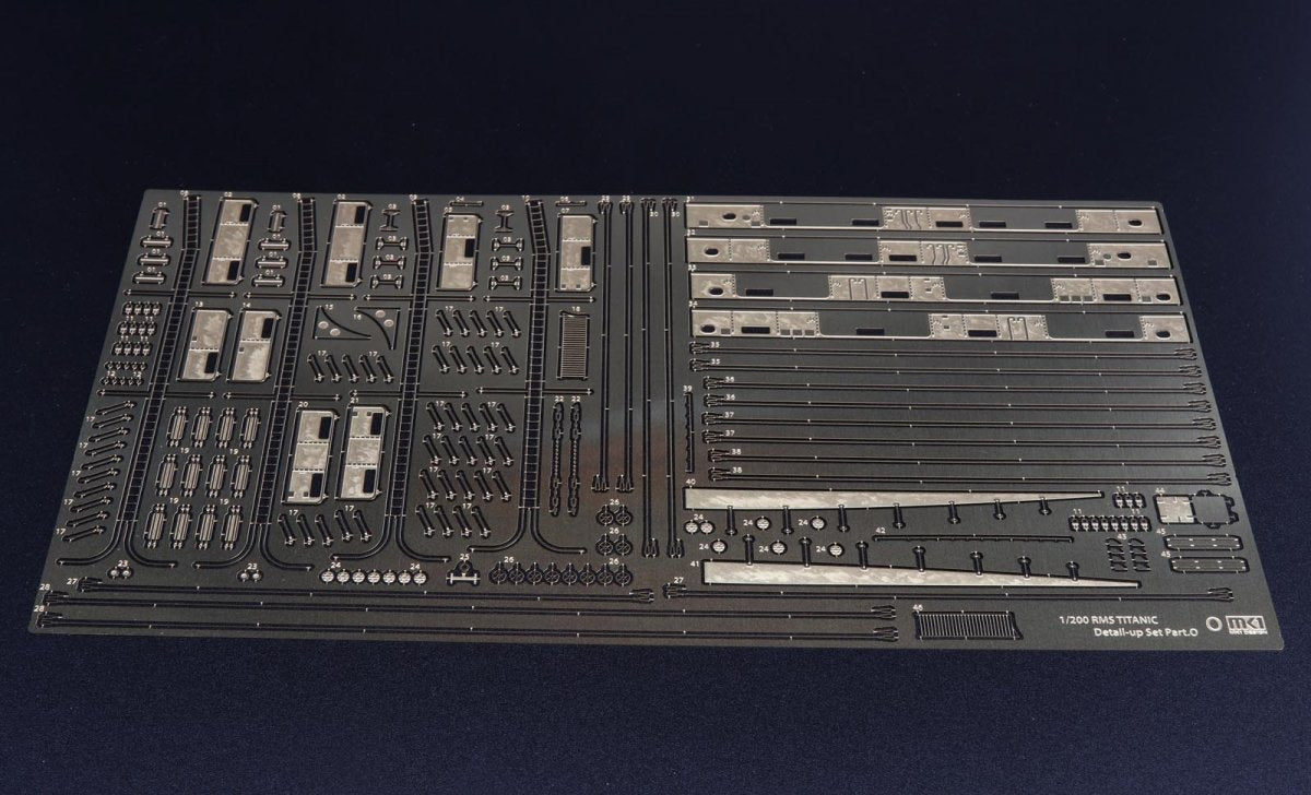 MK1 Design MD-20020 RMS TITANIC DX PACK for Trumpeter 1/200 – immagine 21