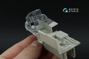 Quinta Studio QDS+32252 F-15C PAD-upgraded 3D-Printed &amp;amp; coloured Interior on decal paper (Tamiya) (Small version) (with 3D-printed resin parts) 1/32 – immagine 8