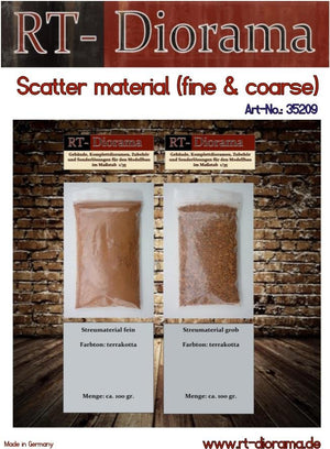RT-Diorama 35209 Scattering material &amp;quot;fine &amp;amp; coarse 1/35 – immagine 2