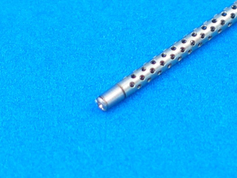 Aber 35L-062 Set of 2 Turned U.S barrels for Browning M-1919 A4 with two part muzzle 1/35 – imagen 2