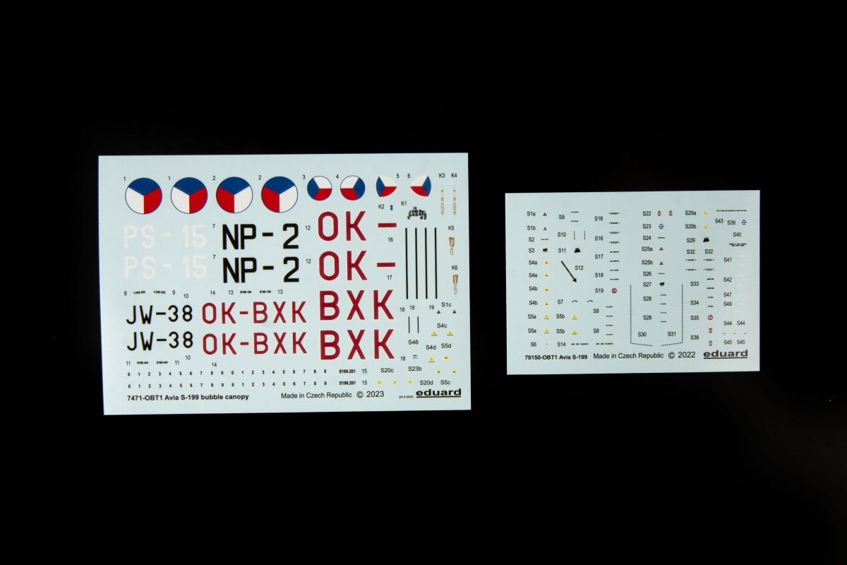 Eduard 7471 Avia S-199 bubble canopy 1/72 – Bild 3
