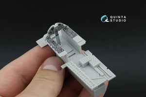 Quinta Studio QDS-48597 F-15A/F-15C Early/F-15J Early 3D-Printed &amp;amp; coloured Interior on decal paper (Hasegawa) (Small version) 1/48 – imagen 8