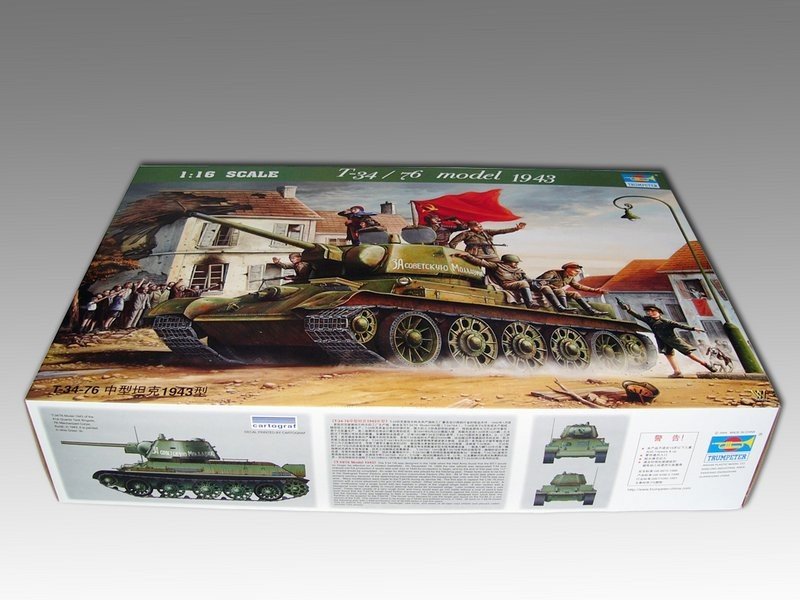 Trumpeter 00903 T-34/76 Model 1943 1/16 – immagine 2