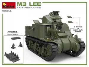 MiniArt 35214 M3 LEE LATE PROD 1/35 – zdjęcie 9