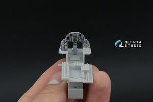 Quinta Studio QDS-48598 F-15C Late/F-15J Late 3D-Printed &amp;amp; coloured Interior on decal paper (Hasegawa) (Small version) 1/48 – immagine 8