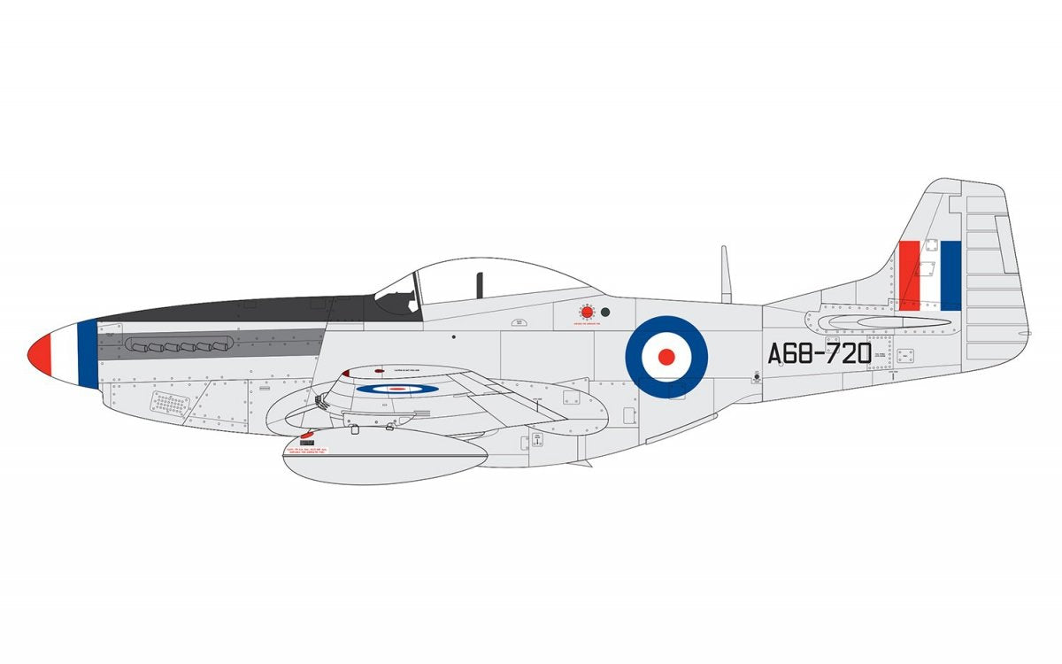 Airfix 05136 North American F-51D Mustang 1/48 – immagine 3