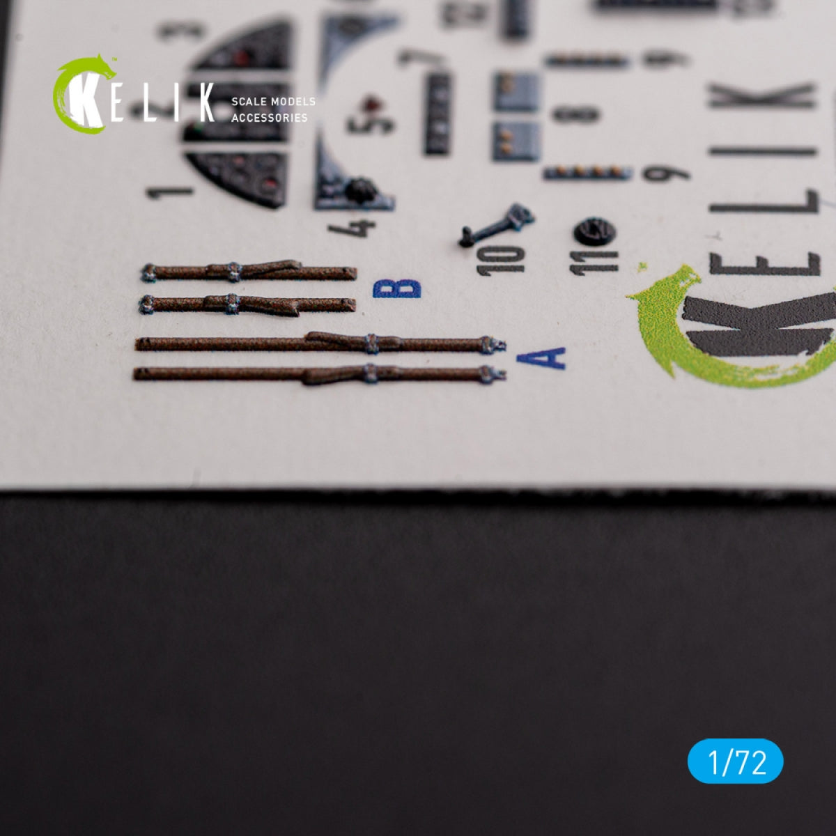 KELIK K72143 IAR.81c - interior 3D decals for IBG Models kit 1/72 – imagen 3