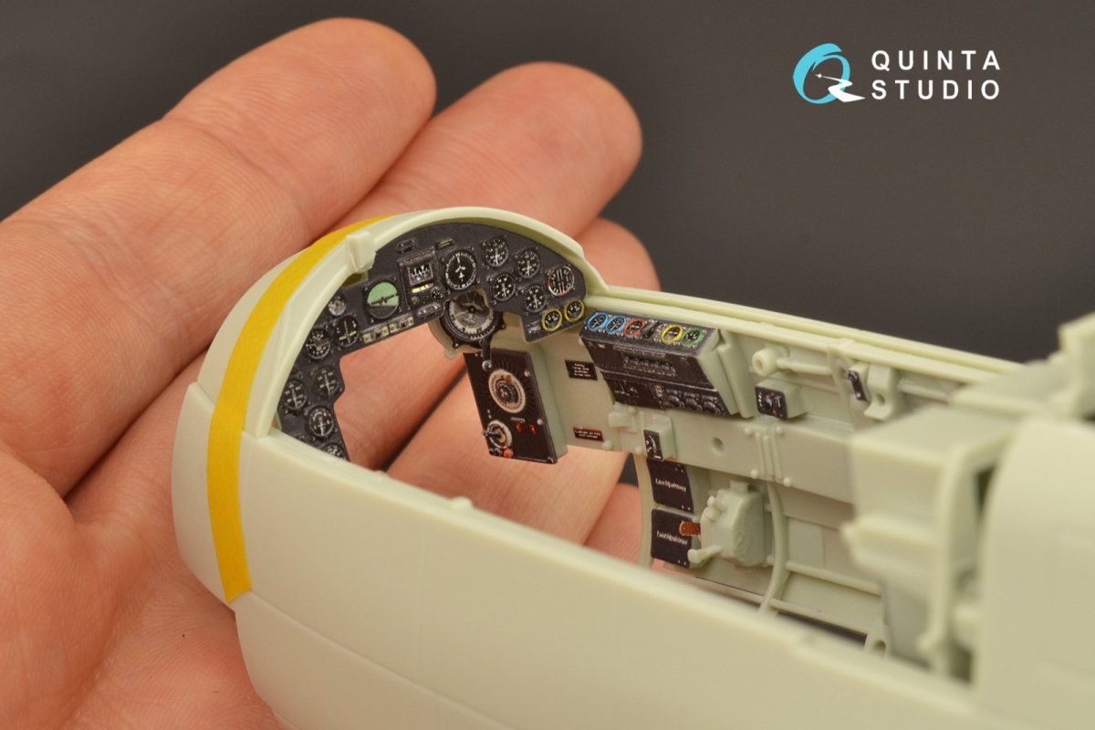 Quinta Studio QD32114 Ju 88A-4 3D-Printed &amp;amp; coloured Interior on decal paper ( Revell ) 1/32 – Bild 7