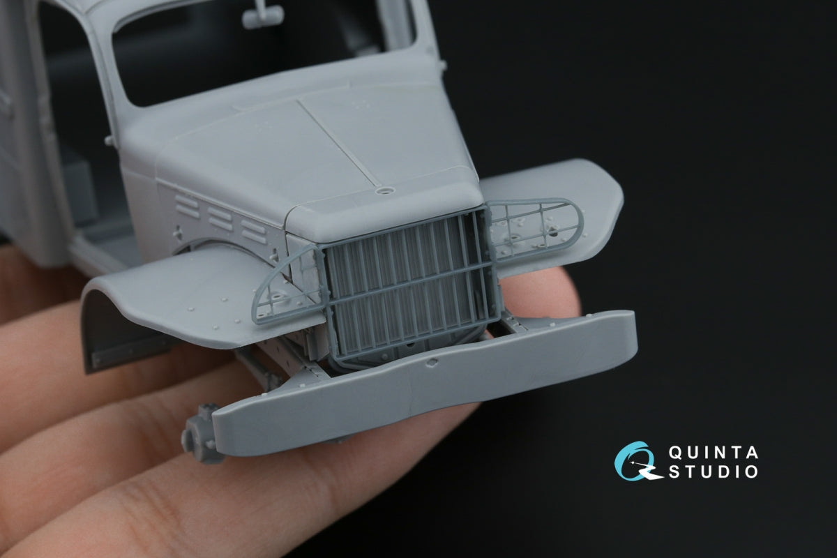 Quinta Studio QT35010 Dodge WC-54 front grille (Zvezda) 1/35 – image 9