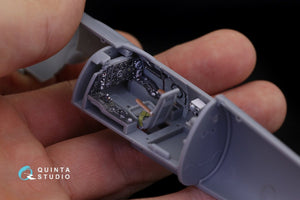 Intérieur imprimé en 3D et coloré sur papier décalcomanie Quinta Studio QD48184 La-11 (HobbyBoss) 1/48 – image 9