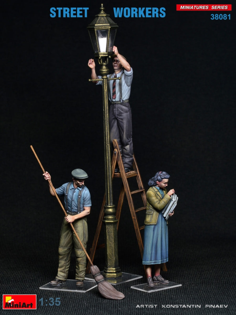 MiniArt 38081 STREET WORKERS 1/35 – Bild 11