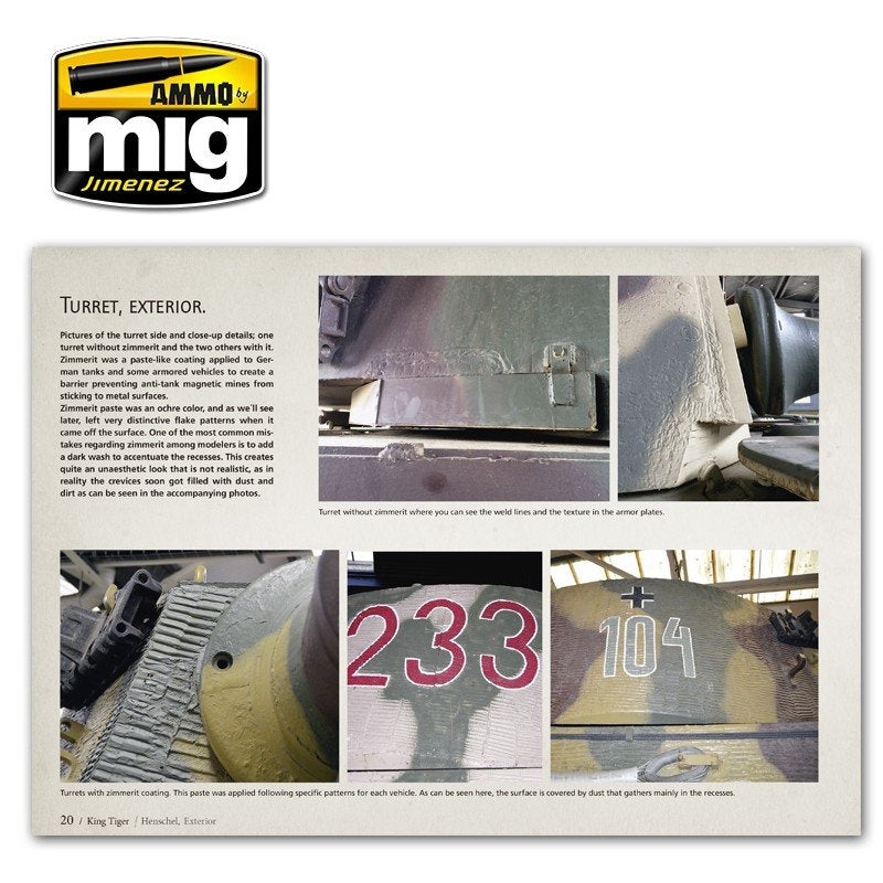 AMMO of Mig Jimenez 6022 KING TIGER - VISUAL MODELERS GUIDE (English) – Bild 7