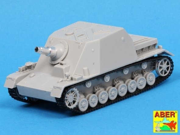 Canon Aber 72L-43 de 15 cm StuH 43 allemand pour Stu.Pz. IV BRUMBAR – Version initiale 1/72 – image 6