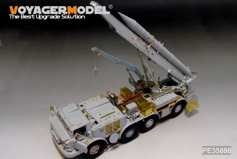 Voyager Model PE35888 Modern Russian 9P113 TEL w/9M21 rocket Basic for TRUMPETER 1/35 – zdjęcie 5