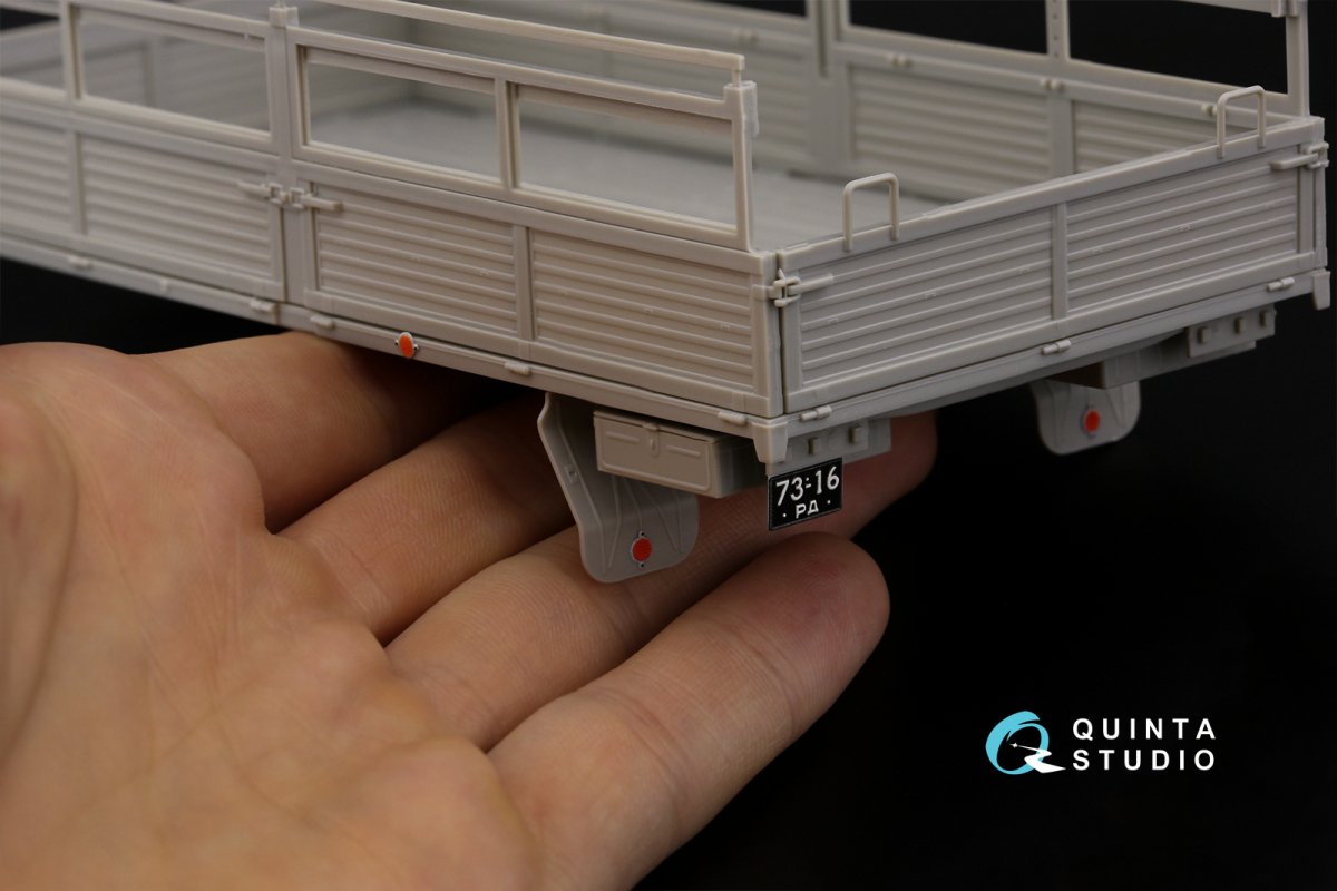 Quinta Studio QD35074 KAMAZ 4310 3D-Printed &amp;amp; coloured Interior on decal paper (Trumpeter) 1/35 – immagine 9