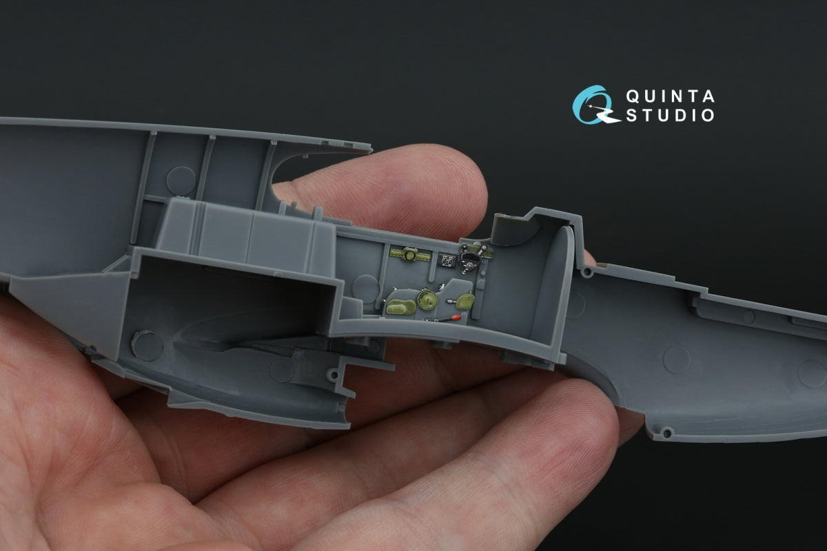 Quinta Studio QD48482 P-51B/C (Late) 3D-Printed coloured Interior on decal paper (Tamiya) 1/48 – imagen 9