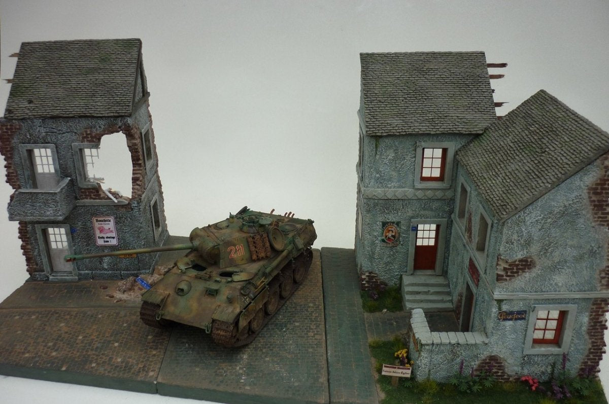 RT-Diorama 35165 Diorama-Base: &amp;quot;French Village&amp;quot; 1/35 – immagine 3