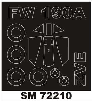 Montex SM72210 Fw 190A-4 ZVEZDA