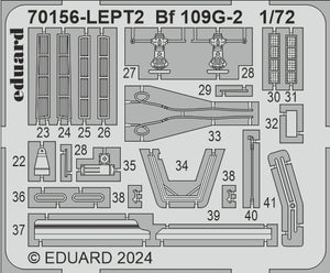 Eduard 70156 Bf 109G-2 - ProfiPACK Edition 1/72 – zdjęcie 3
