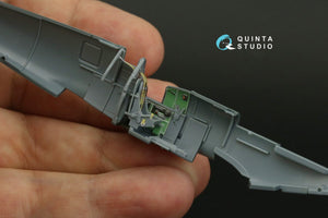 Quinta Studio QD72043 Spitfire Mk.VIII 3D-Printed &amp;amp; coloured Interior on decal paper (Eduard) 1/72 – immagine 7