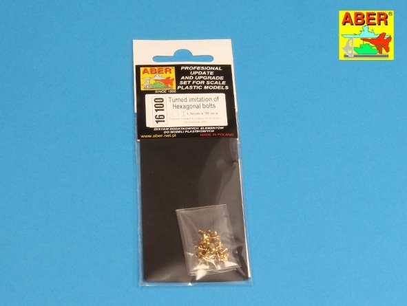 Aber 16100 Imitation tournée de boulons hexagonaux x30 pièces (1/16) – image 4