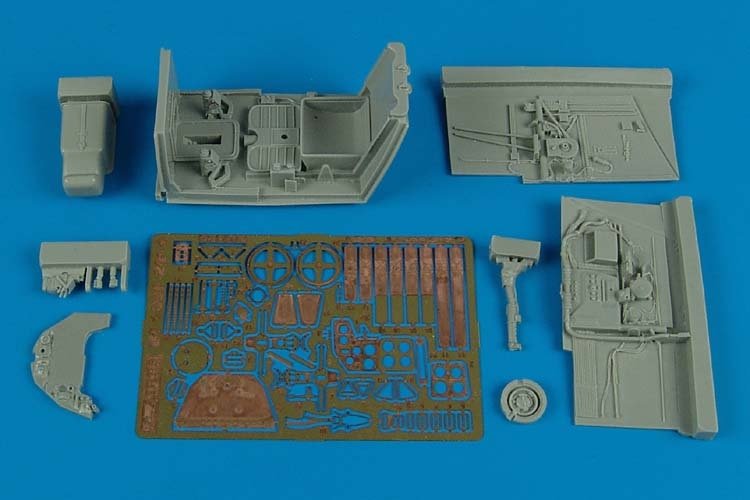 Aires 2144 Bf 109F-2/F-4 cockpit set 1/32 Trumpeter