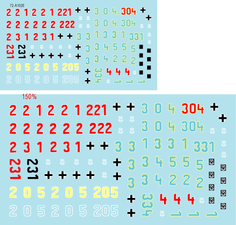 Star Decals 72-A1020 Western Front Tigers # 2 1/72 – zdjęcie 3