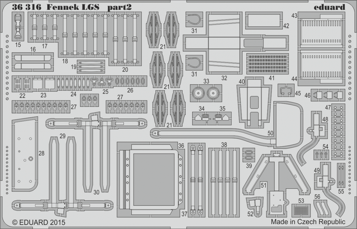 Eduard 36316 Fennek LGS TRUMPETER 1/35 – Bild 2