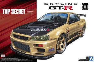 Aoshima 05304 Top Secret BNR34 Skyline GT-R &amp;#39;02 (Nissan) 1/24
