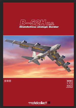 Modelcollect UA72200 B-52H U.S. Stratofortress strategic Bomber 1/72 – immagine 2
