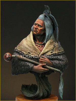 Young Miniatures YH1821 Blackfoot Raven Bearer 1/10 – immagine 2