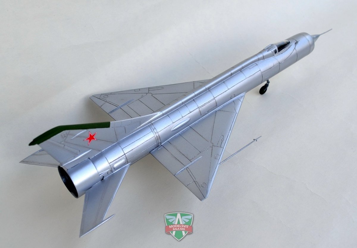 Modelsvit 72025 Ye-150 Interceptor prototype 1/72 – Bild 2