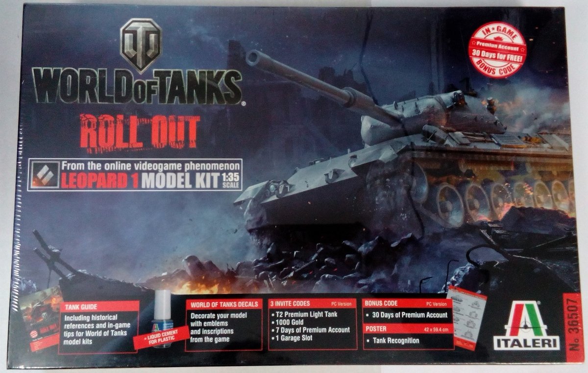 Italeri 36507 World of Tanks -Leopard 1 – immagine 2