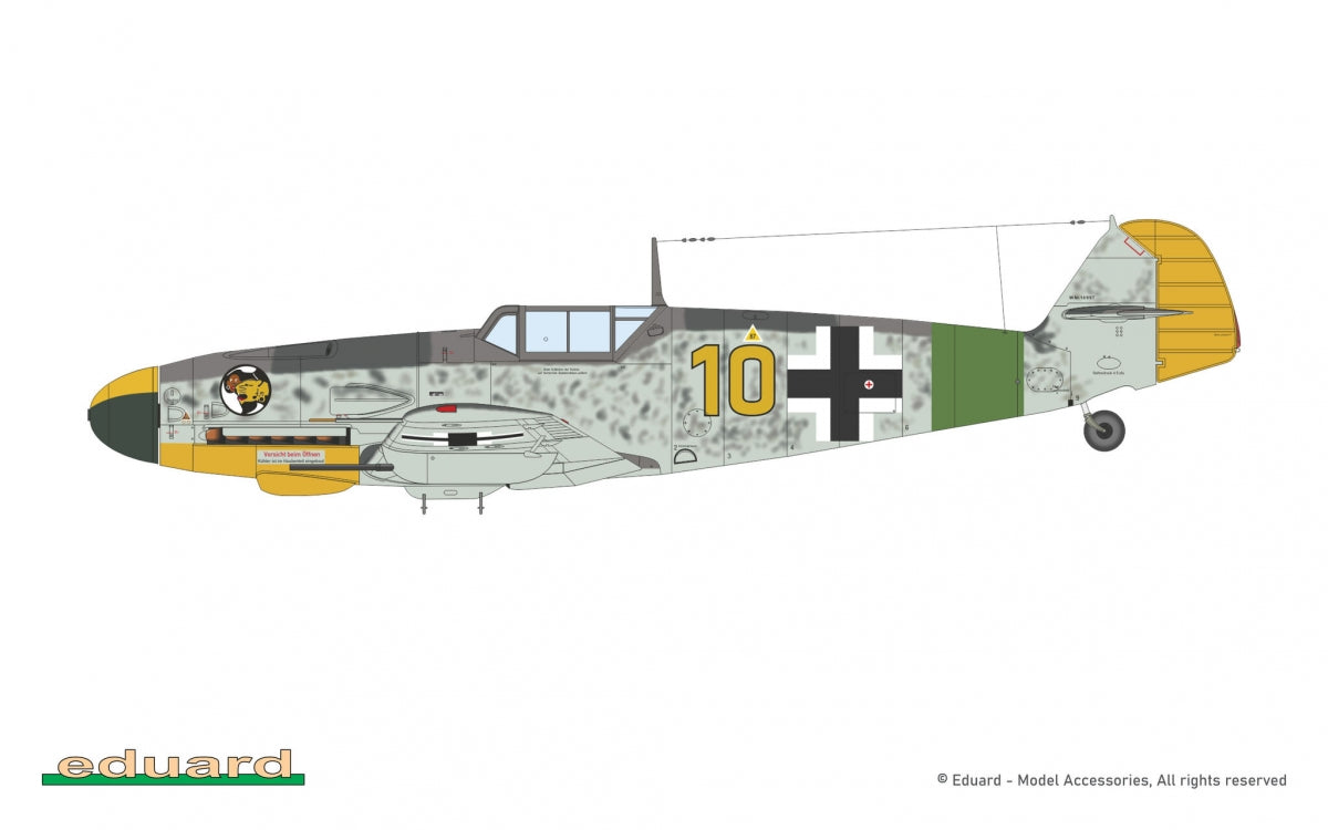 Eduard 84203 Bf 109G-4 - The Weekend Edition 1/48 – Bild 4