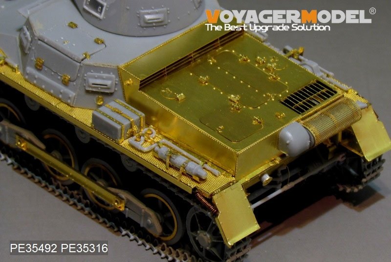 Voyager Model PE35492 WWII German Pz.Kpfw.I Ausf. B basicfor DRAGON 6186 1/35 – immagine 12